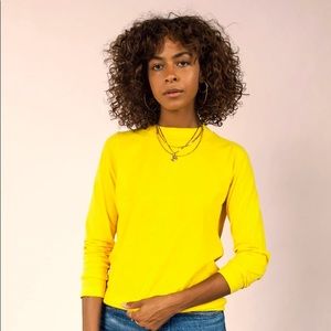 Wildfang Ultimate Mockneck Tees (S/M, NWT)